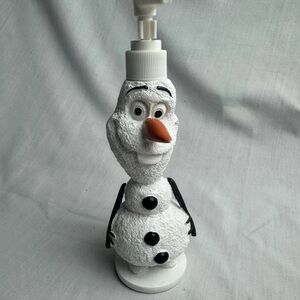 NEW Disney Jay Franco Frozen Olaf Snowflake Lotion Pump-DISCONTINUED